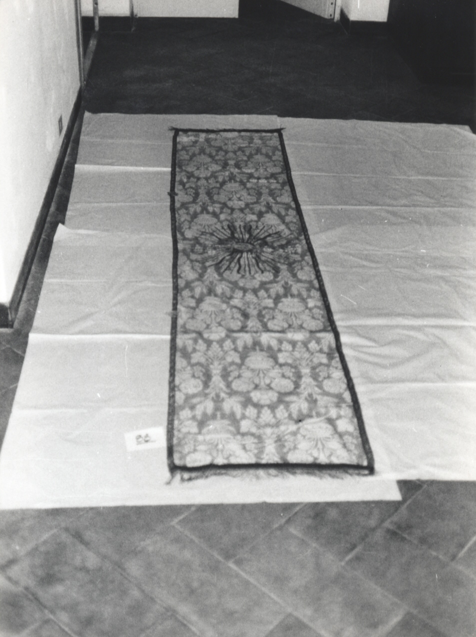 velo omerale, opera isolata - manifattura ligure (sec. XIX)