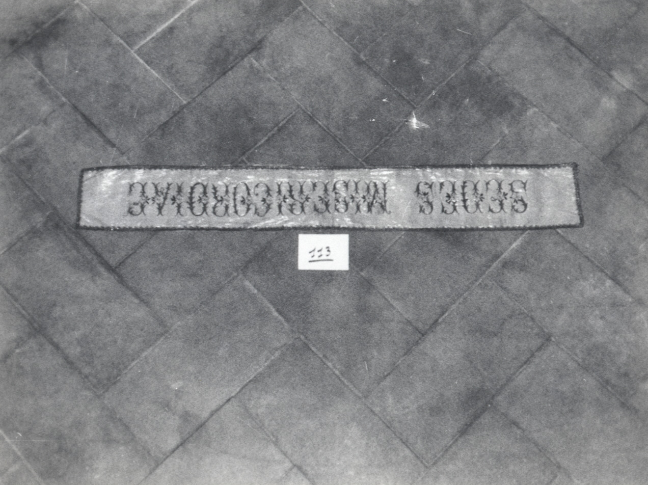 bordo, opera isolata - manifattura ligure (prima metà sec. XX)