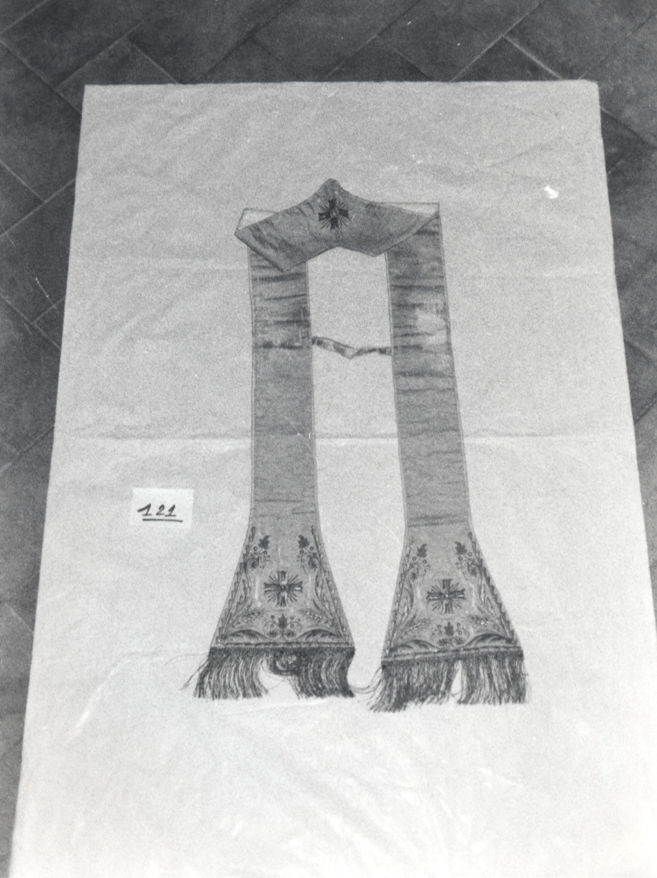 stola - manifattura ligure (sec. XIX)