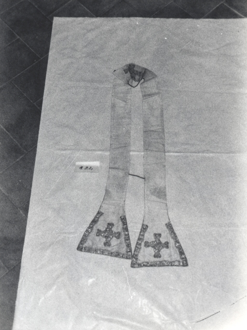 stola, opera isolata - manifattura ligure (sec. XIX)