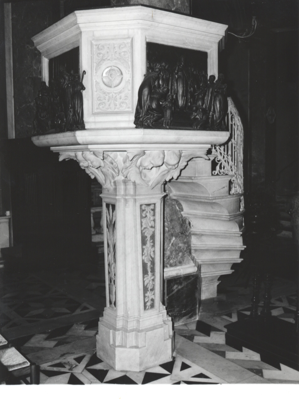pulpito, opera isolata di Toso Onorato (prima metà sec. XX)