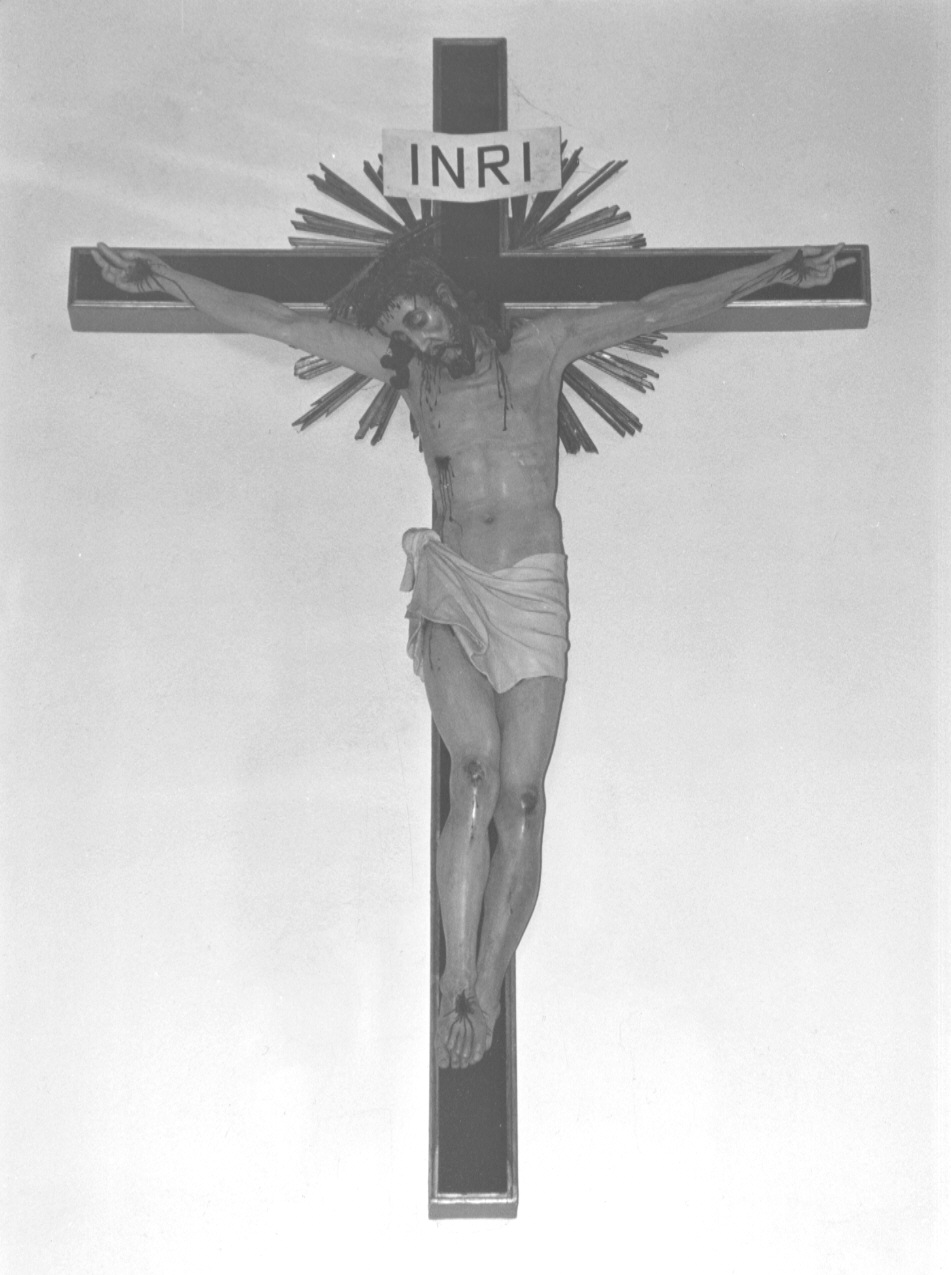 Cristo Crocifisso (crocifisso, opera isolata) - ambito ligure (fine sec. XVII)
