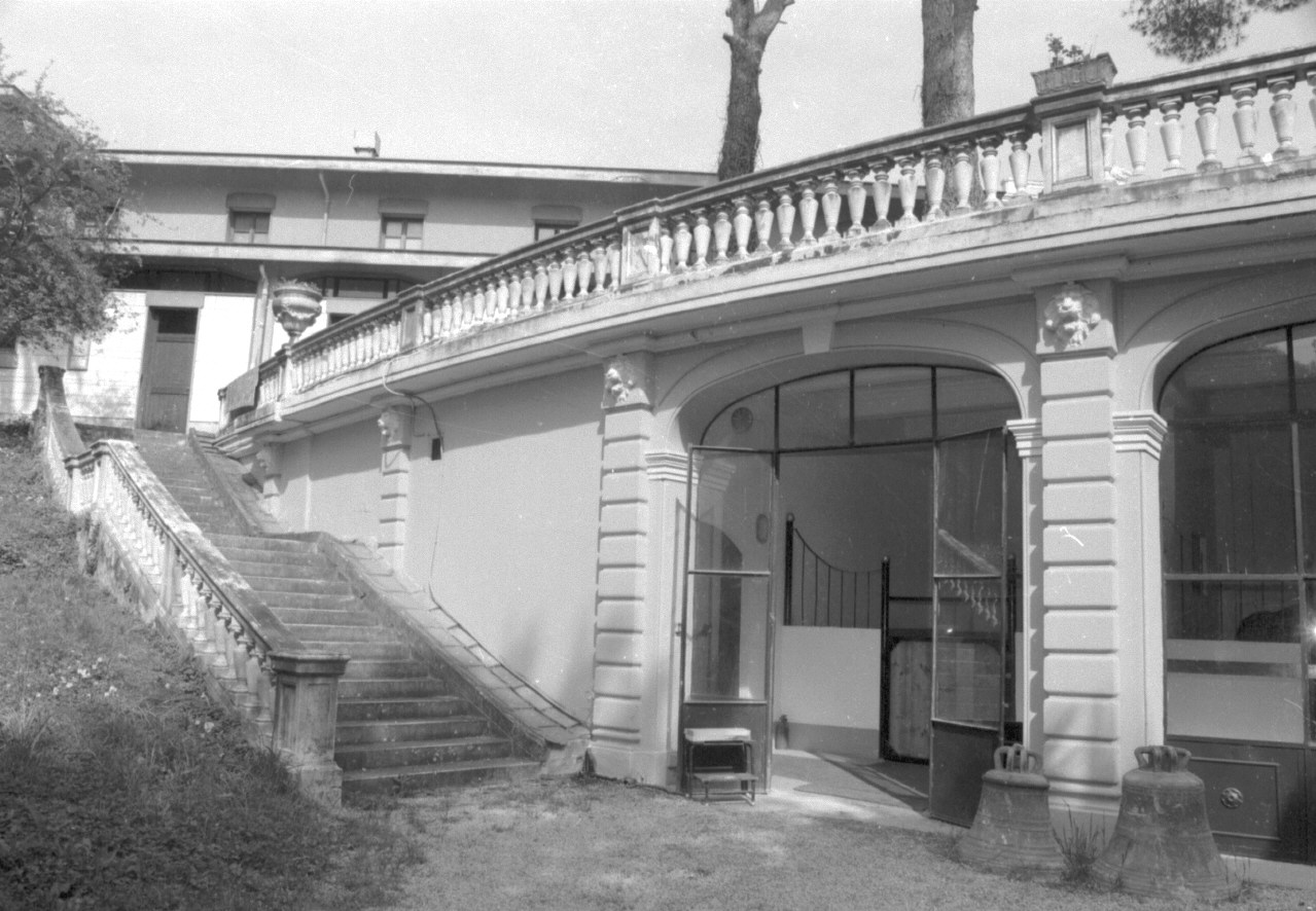 balaustrata, elemento d'insieme - ambito ligure (fine sec. XIX)