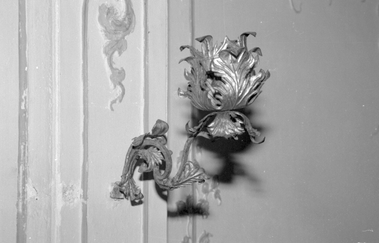 portalampada, serie - ambito ligure (prima metà sec. XVIII)