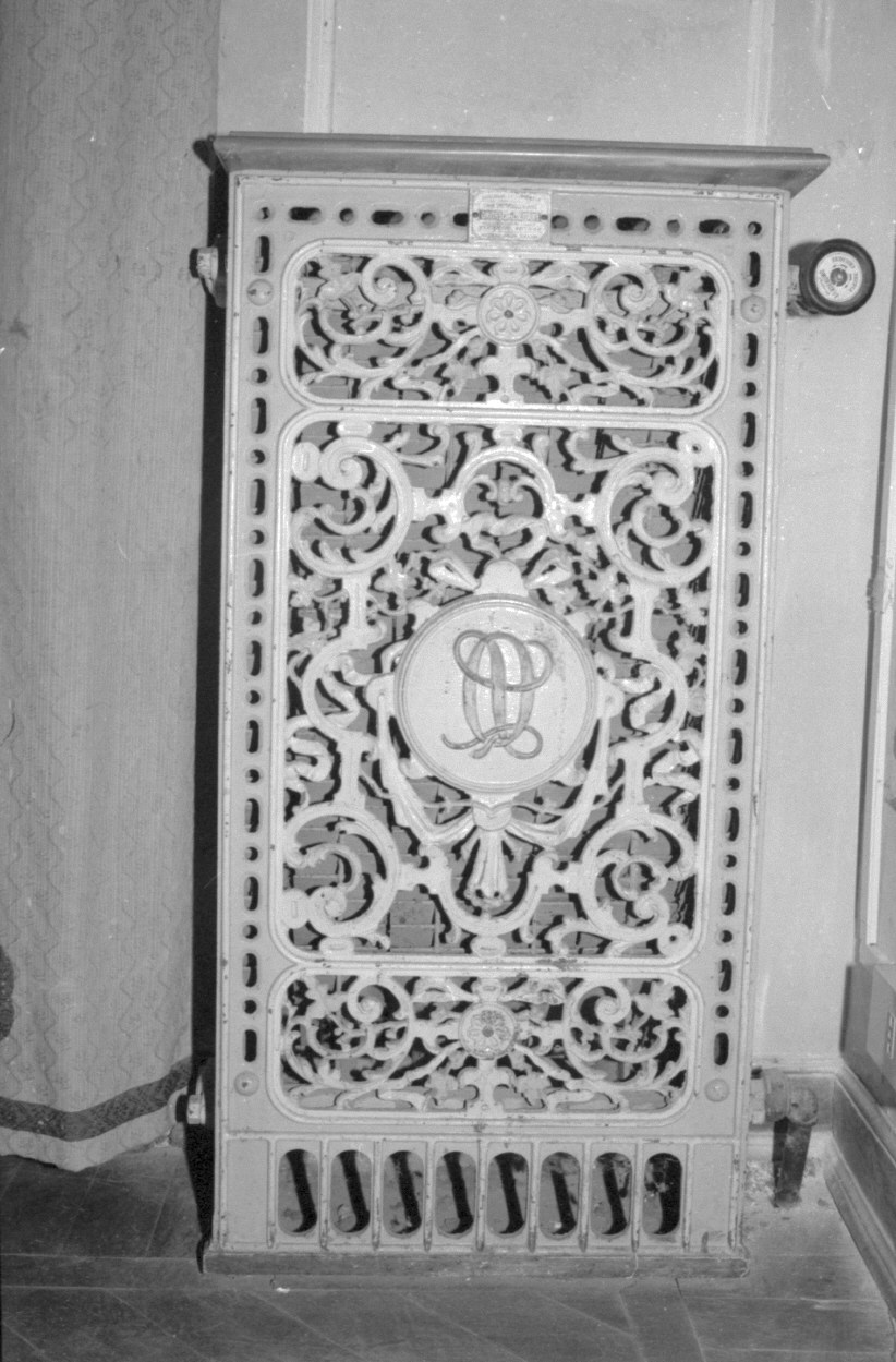 copricalorifero, serie - ambito ligure (inizio sec. XX)