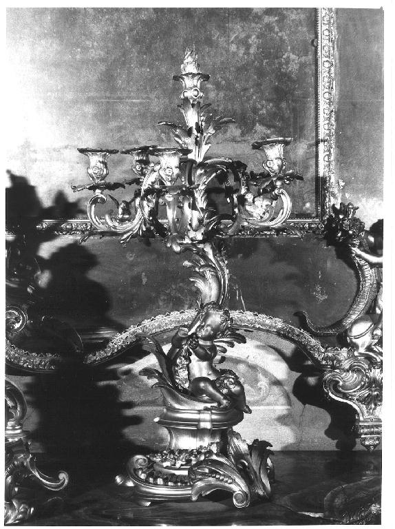 candeliere, serie di Paillard & Romain (metà sec. XIX)