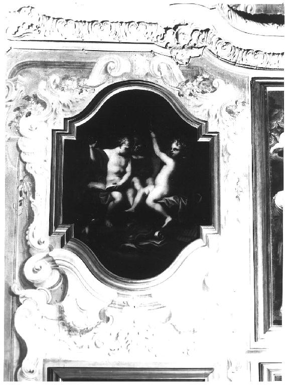 PUTTI MUSICANTI (dipinto, opera isolata) di Piola Domenico (seconda metà sec. XVII)