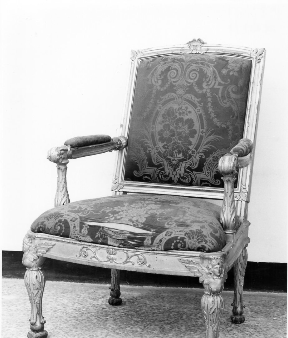 poltrona - PRODUZIONE GENOVESE (fine sec. XVIII)