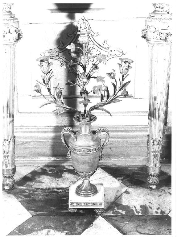 portacandelabro, serie - manifattura francese (ultimo quarto sec. XVIII)