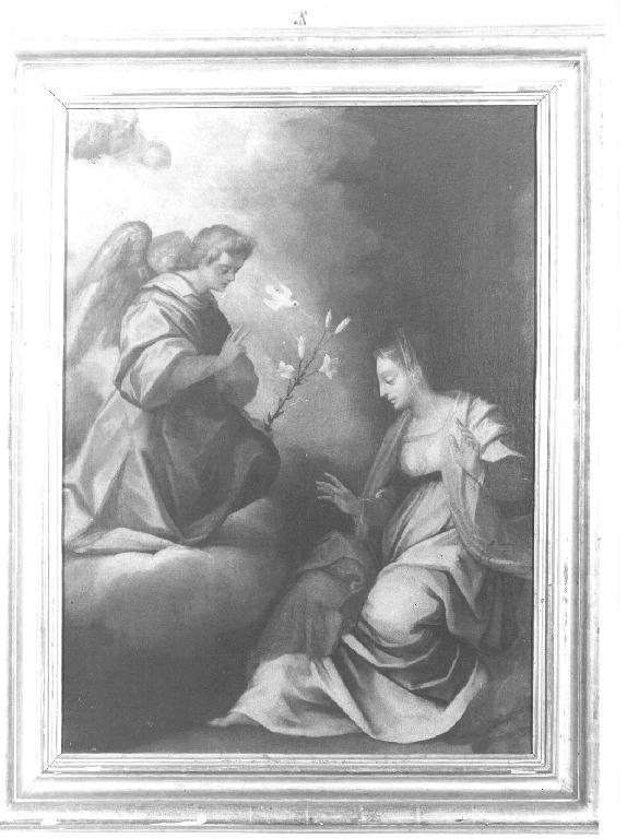 ANNUNCIAZIONE (dipinto) - ambito toscano (ultimo quarto sec. XVI)