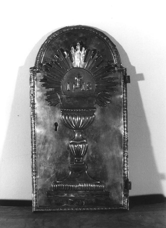 sportello di tabernacolo - manifattura genovese (terzo quarto sec. XIX)