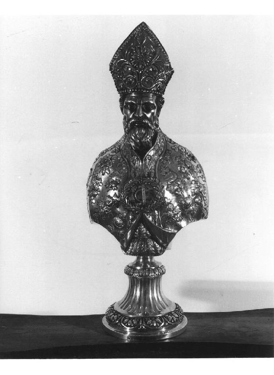 reliquiario - a busto, opera isolata - manifattura genovese (secondo quarto sec. XIX)