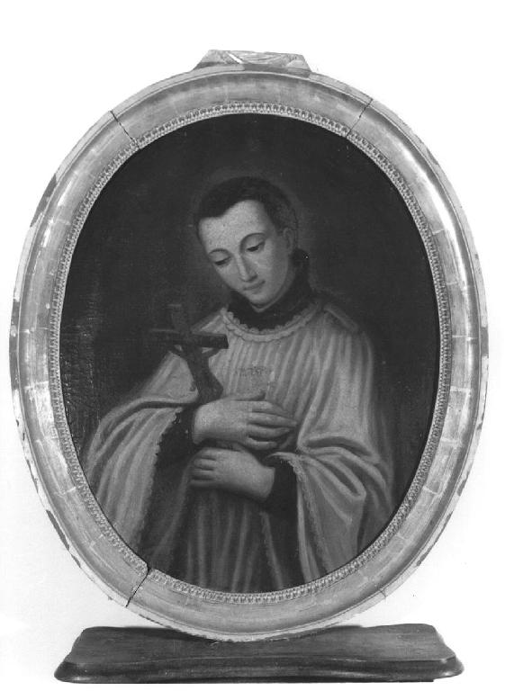SAN LUIGI GONZAGA (dipinto, opera isolata) - manifattura genovese (secondo quarto sec. XIX)