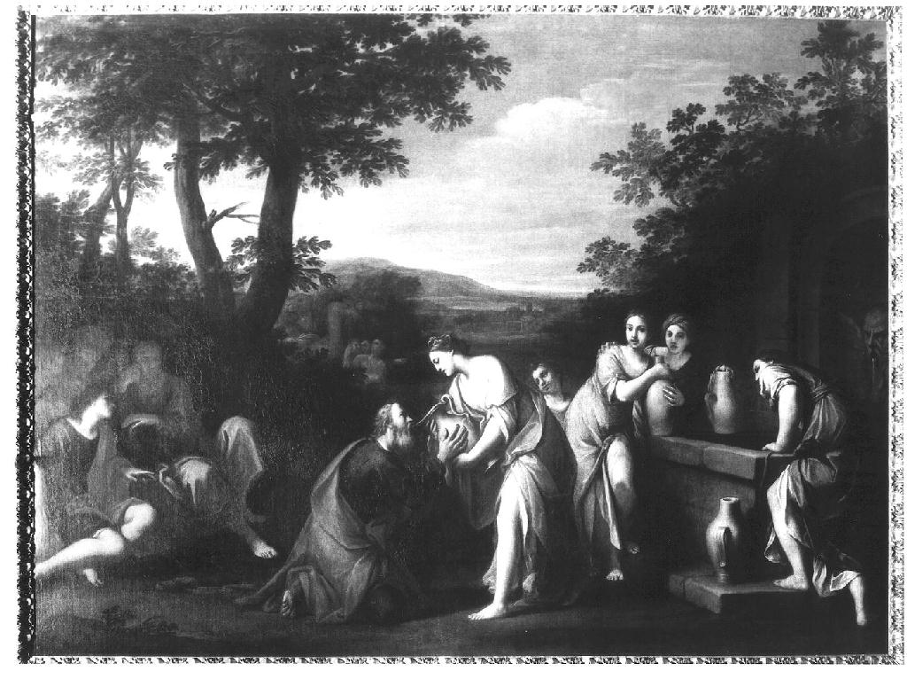 REBECCA AL POZZO (dipinto, opera isolata) di Franceschini Marcantonio, Quaini Luigi (attribuito) (seconda metà sec. XVII, sec. XVIII)