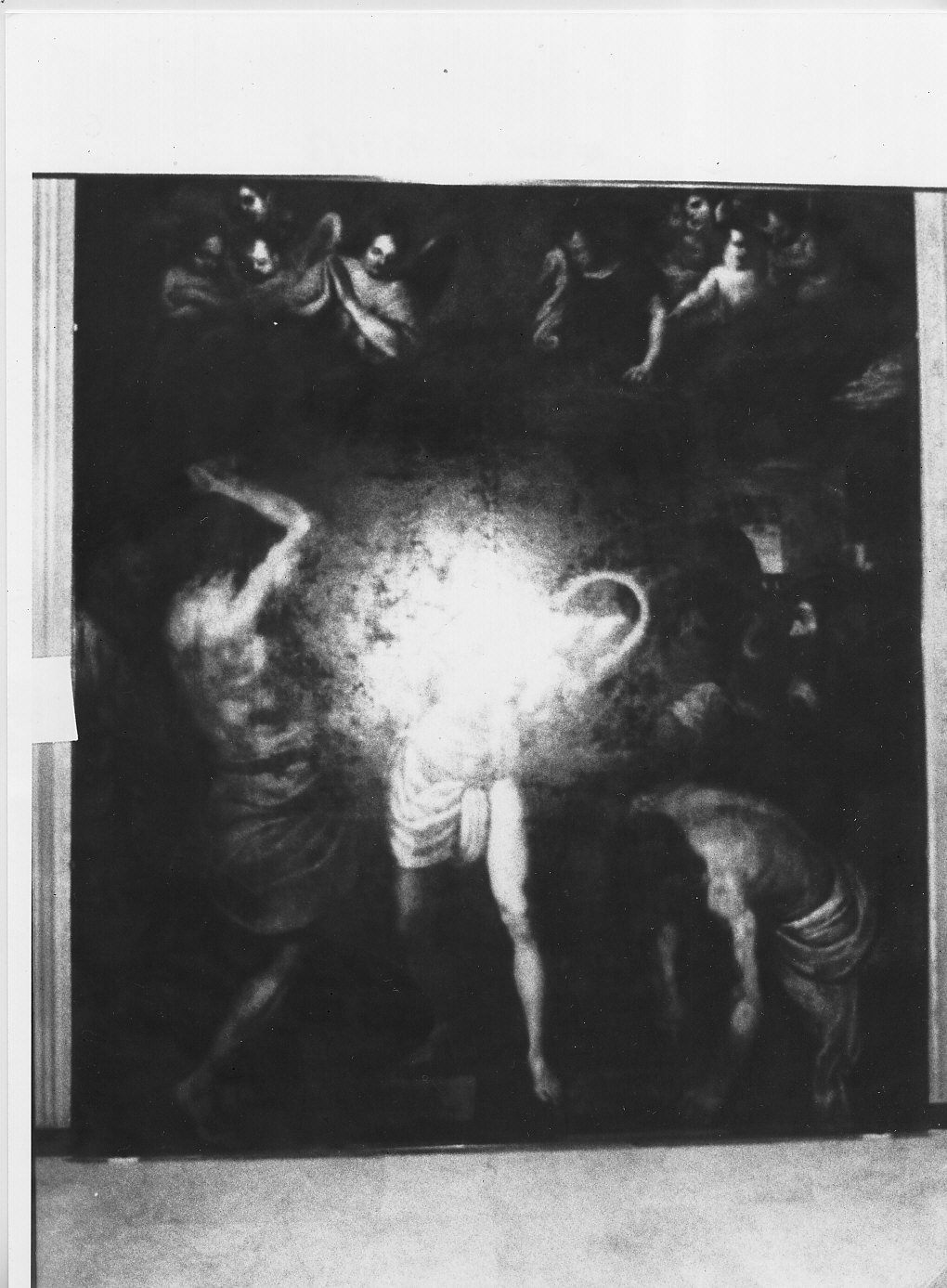 flagellazione di Cristo (dipinto) di Bocciardo Clemente detto Clementone (sec. XVII)