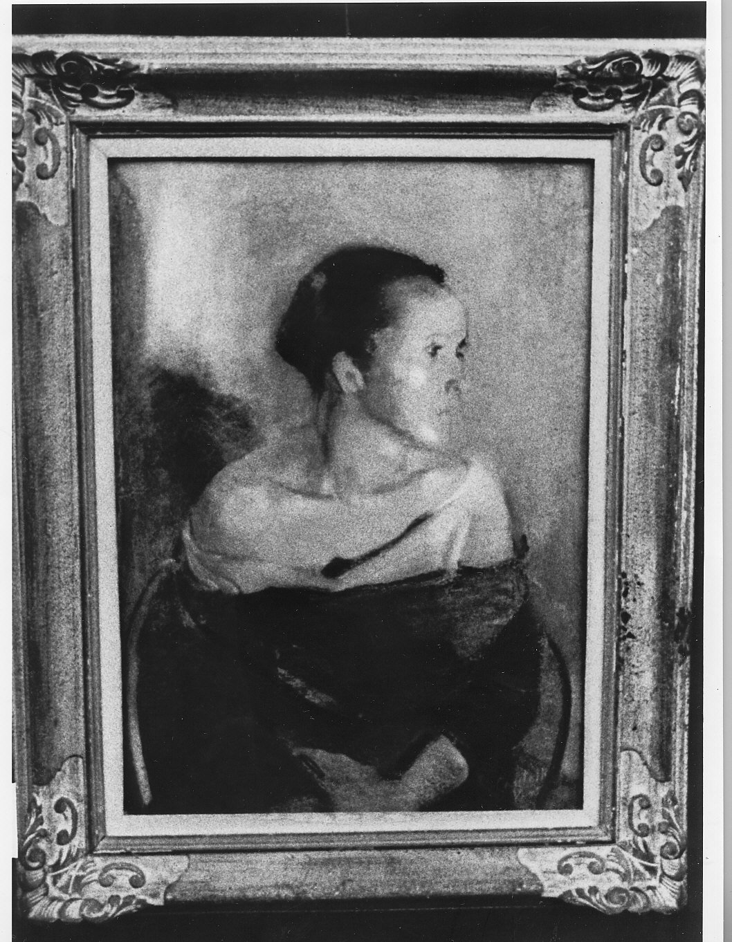 ritratto di donna (dipinto) di Contelli Valentino (sec. XX)