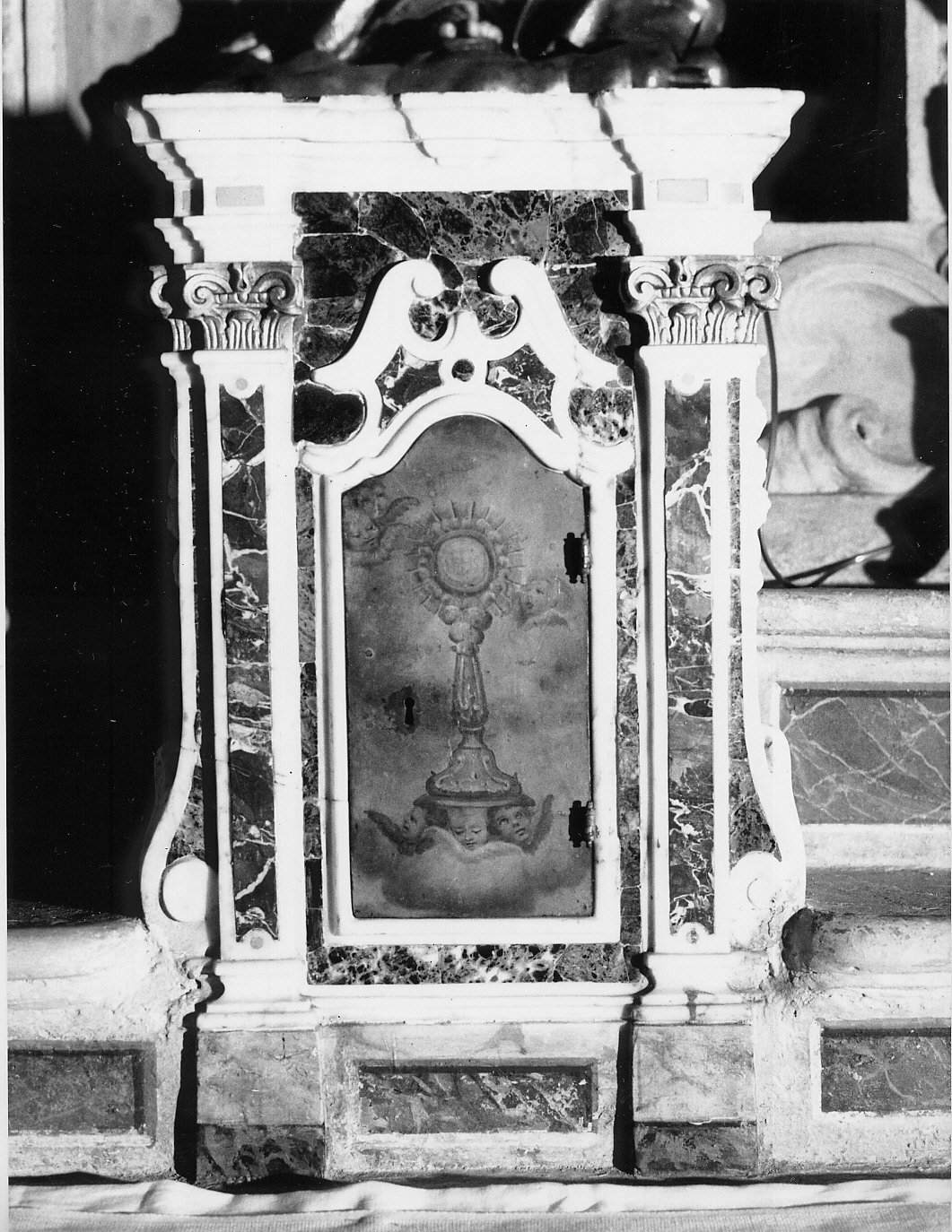 tabernacolo, opera isolata - bottega genovese (metà sec. XVIII)