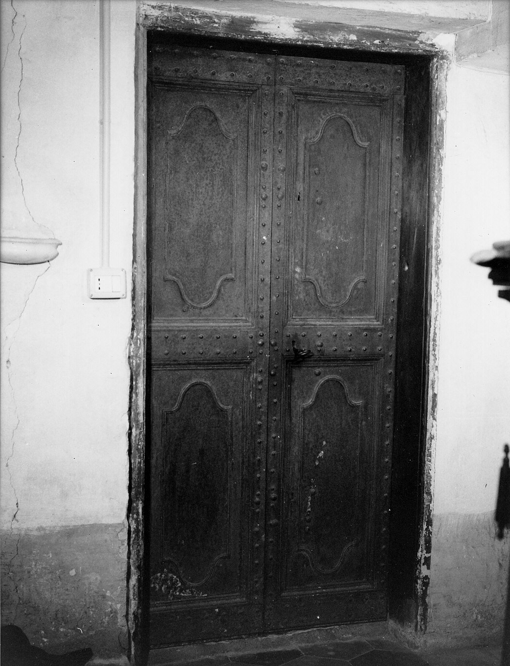 porta, opera isolata - bottega genovese (sec. XVIII)