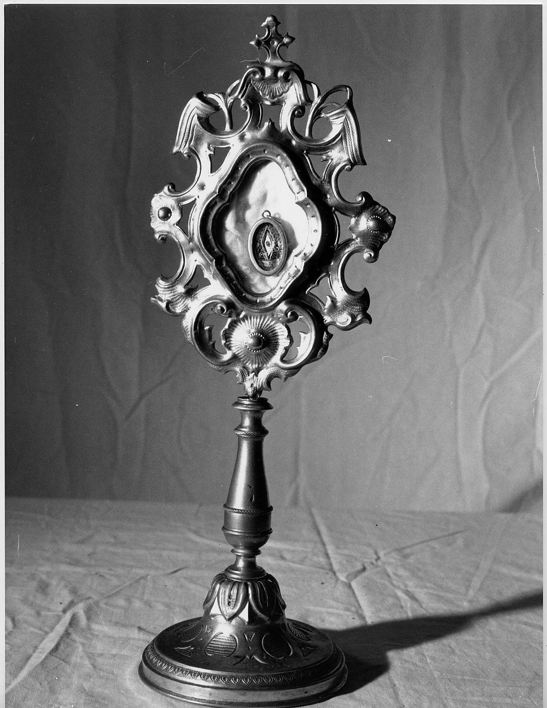 reliquiario, opera isolata - bottega genovese (fine/inizio secc. XIX/ XX)