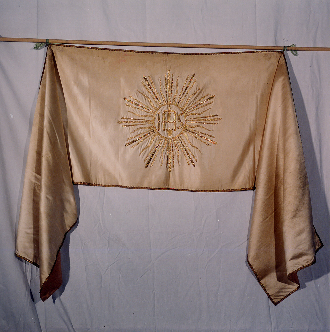 velo omerale, opera isolata - manifattura italiana (seconda metà sec. XIX)