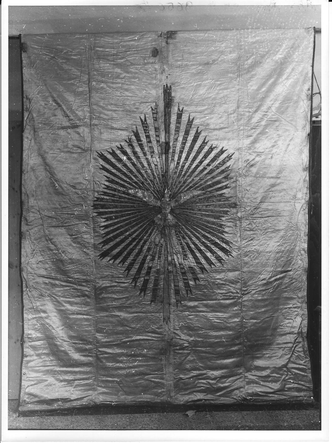 colomba dello Spirito Santo (baldacchino, opera isolata) - manifattura ligure (seconda metà sec. XIX)