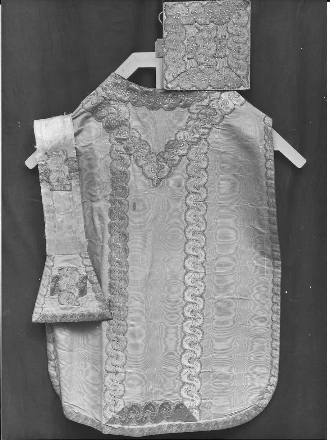 pianeta, elemento d'insieme - manifattura ligure (sec. XVIII)