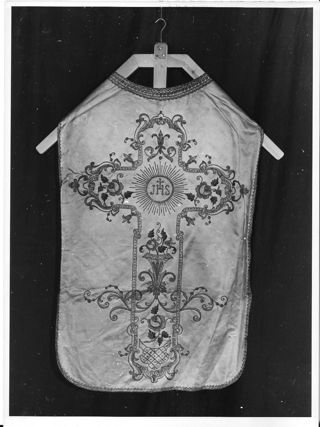 croce (pianeta, elemento d'insieme) - manifattura ligure (fine/inizio secc. XIX/ XX)