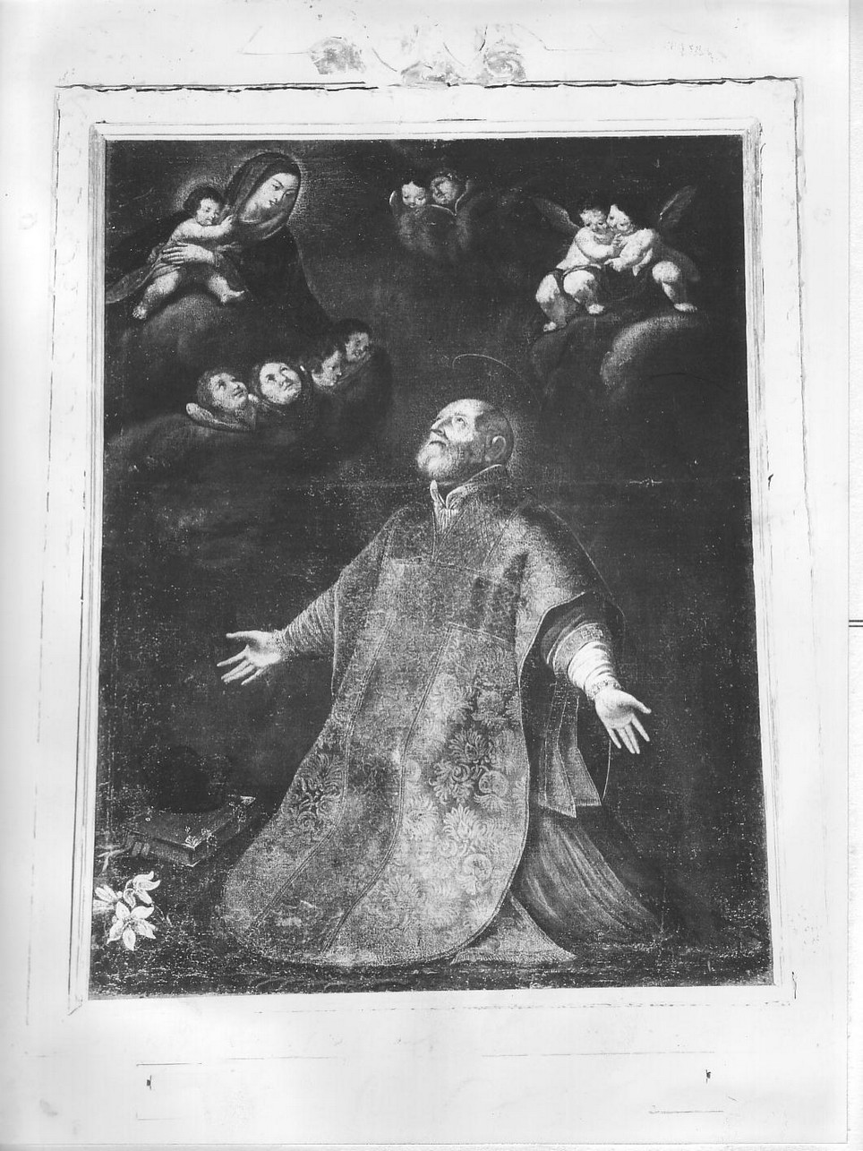 San Filippo Neri (dipinto, opera isolata) - ambito ligure (sec. XVII)