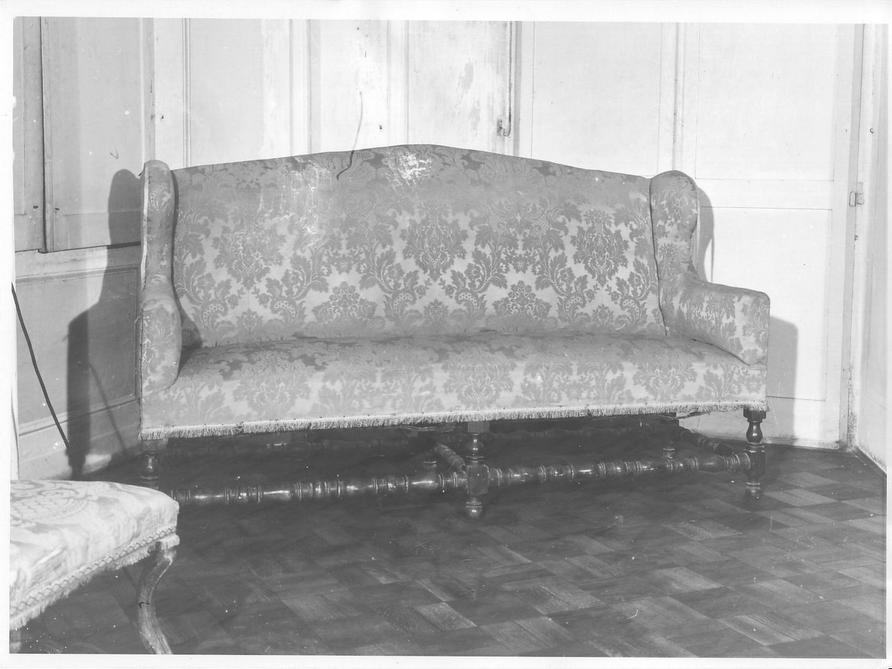 motivi decorativi vegetali (sofà, opera isolata) - bottega italiana (fine sec. XVII, sec. XIX)