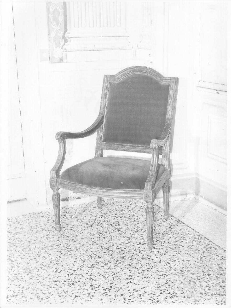 poltrona, coppia - bottega ligure (seconda metà sec. XVIII)