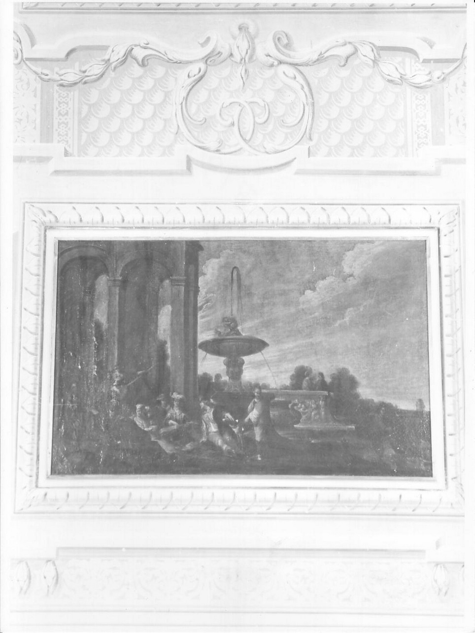 concerto campestre (dipinto, opera isolata) - ambito italiano (seconda metà sec. XVII)