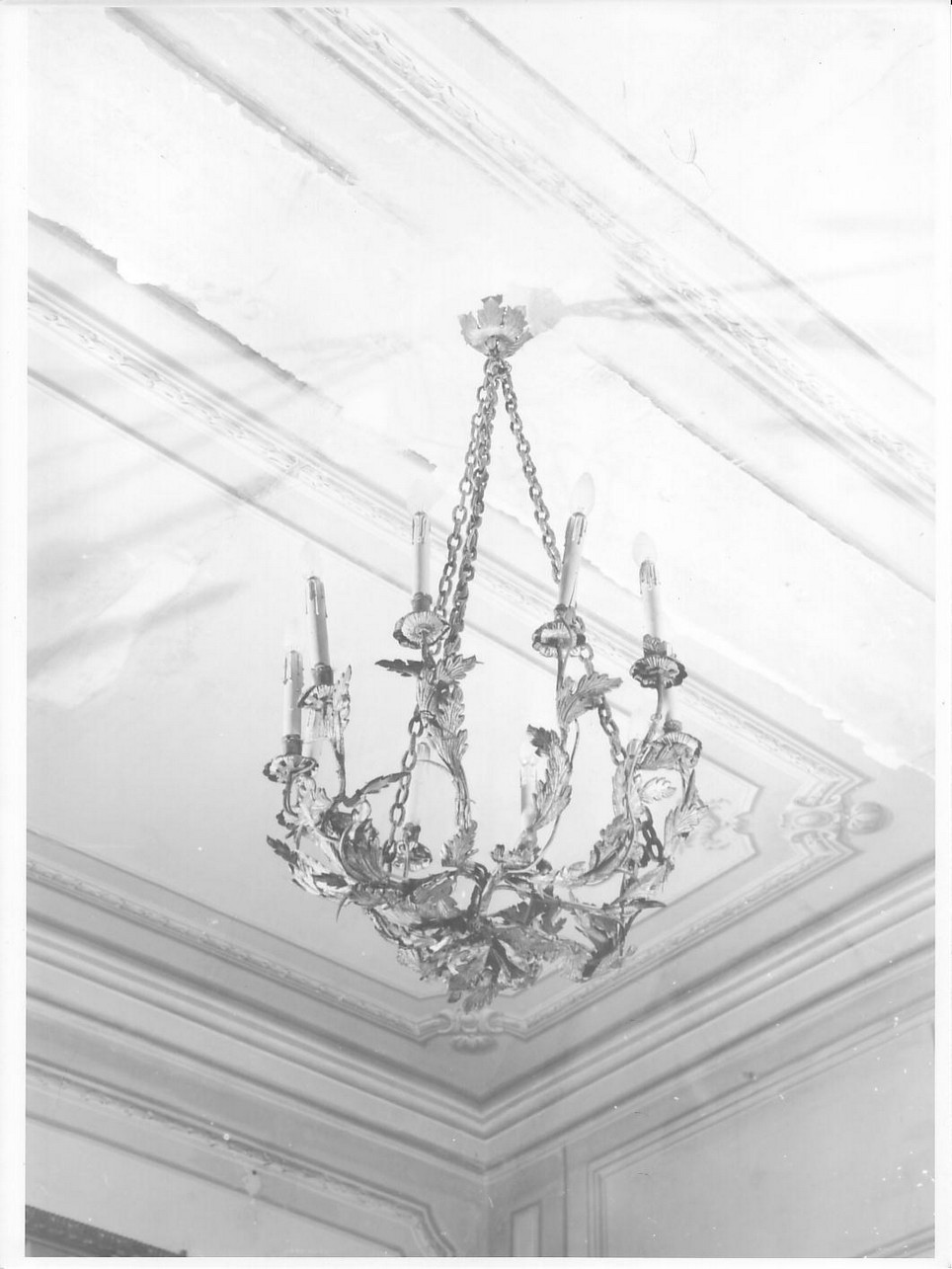 lampadario, coppia - bottega ligure (sec. XVIII)