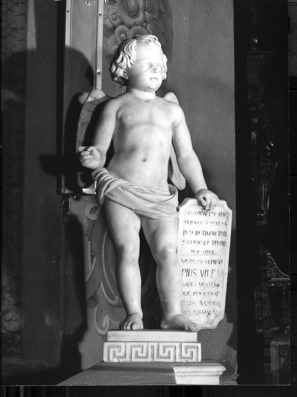 angelo (statua, opera isolata) di Frumento Giovanni Battista (sec. XIX)