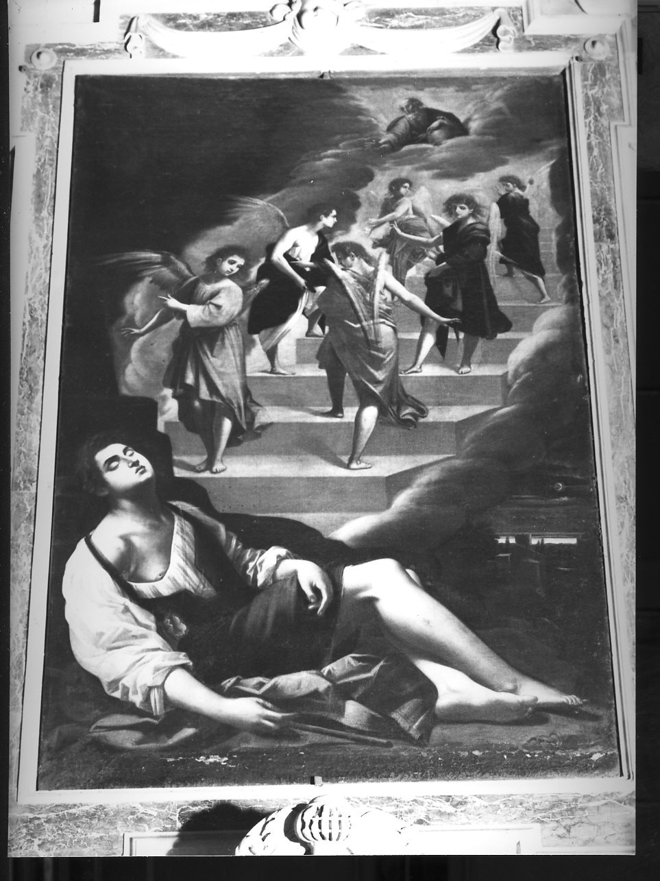 sogno di Giacobbe (dipinto, opera isolata) di Baglione Giovanni (primo quarto sec. XVII)