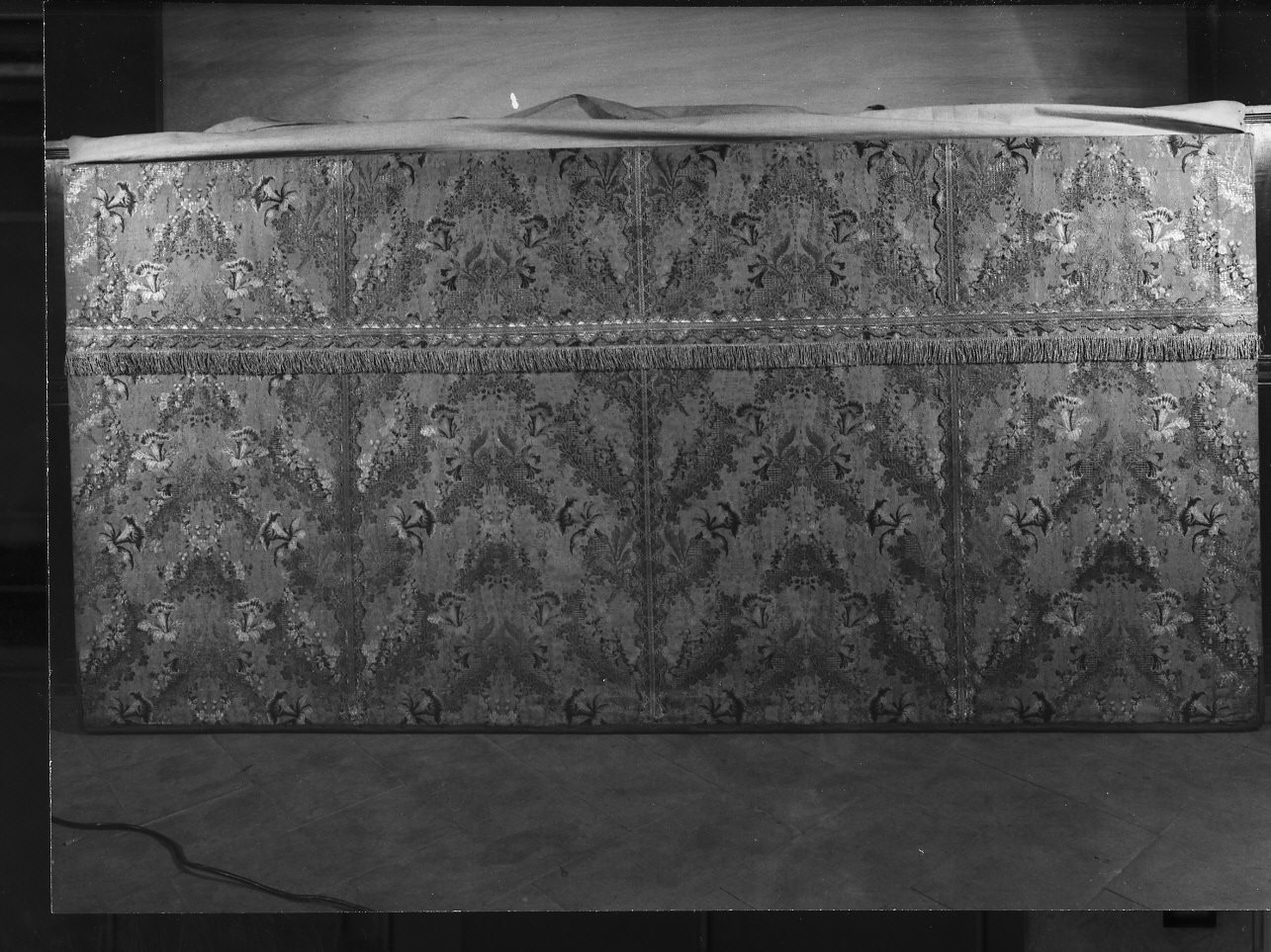 motivi decorativi floreali (paliotto, opera isolata) - manifattura ligure (metà sec. XVIII)