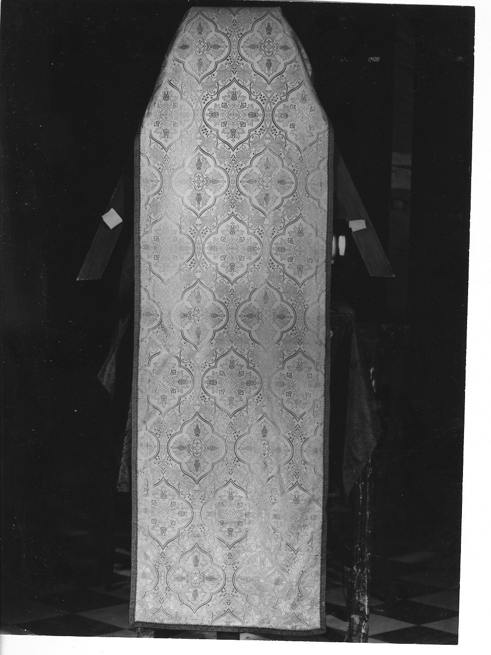 motivi decorativi vegetali (velo omerale, opera isolata) - manifattura italiana (?) (sec. XIX)