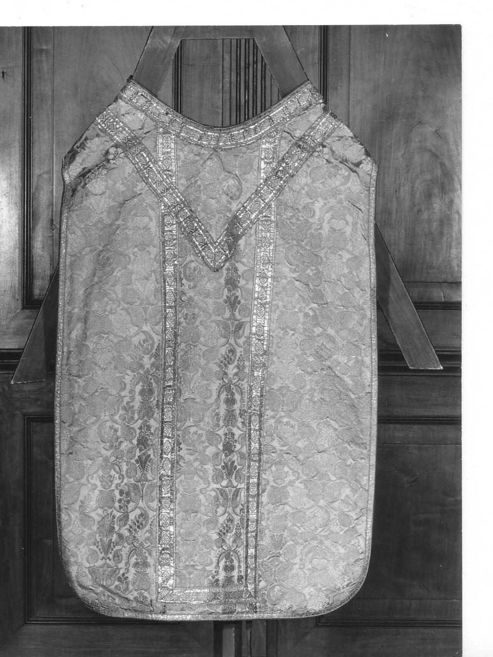 motivi decorativi vegetali (paramento liturgico, insieme) - manifattura ligure (?) (seconda metà sec. XVII)