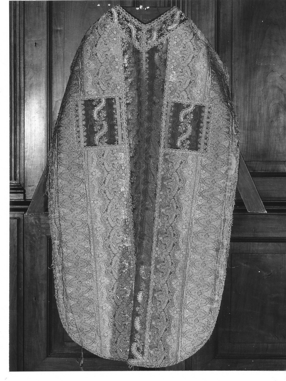 motivi decorativi vegetali (pianeta, elemento d'insieme) - manifattura spagnola (?) (fine/inizio secc. XV/ XVI)
