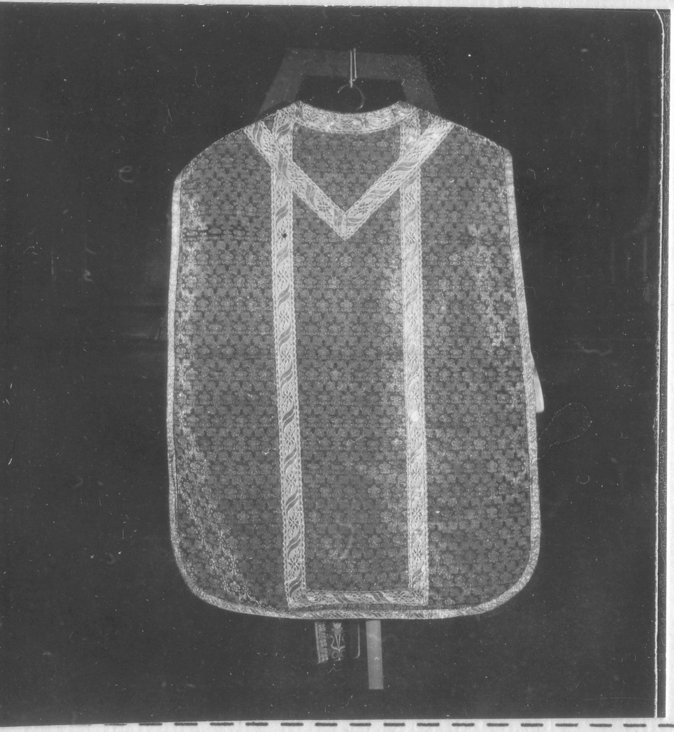 motivi decorativi vegetali (paramento liturgico, insieme) - manifattura ligure (fine/inizio secc. XVI/ XVII)