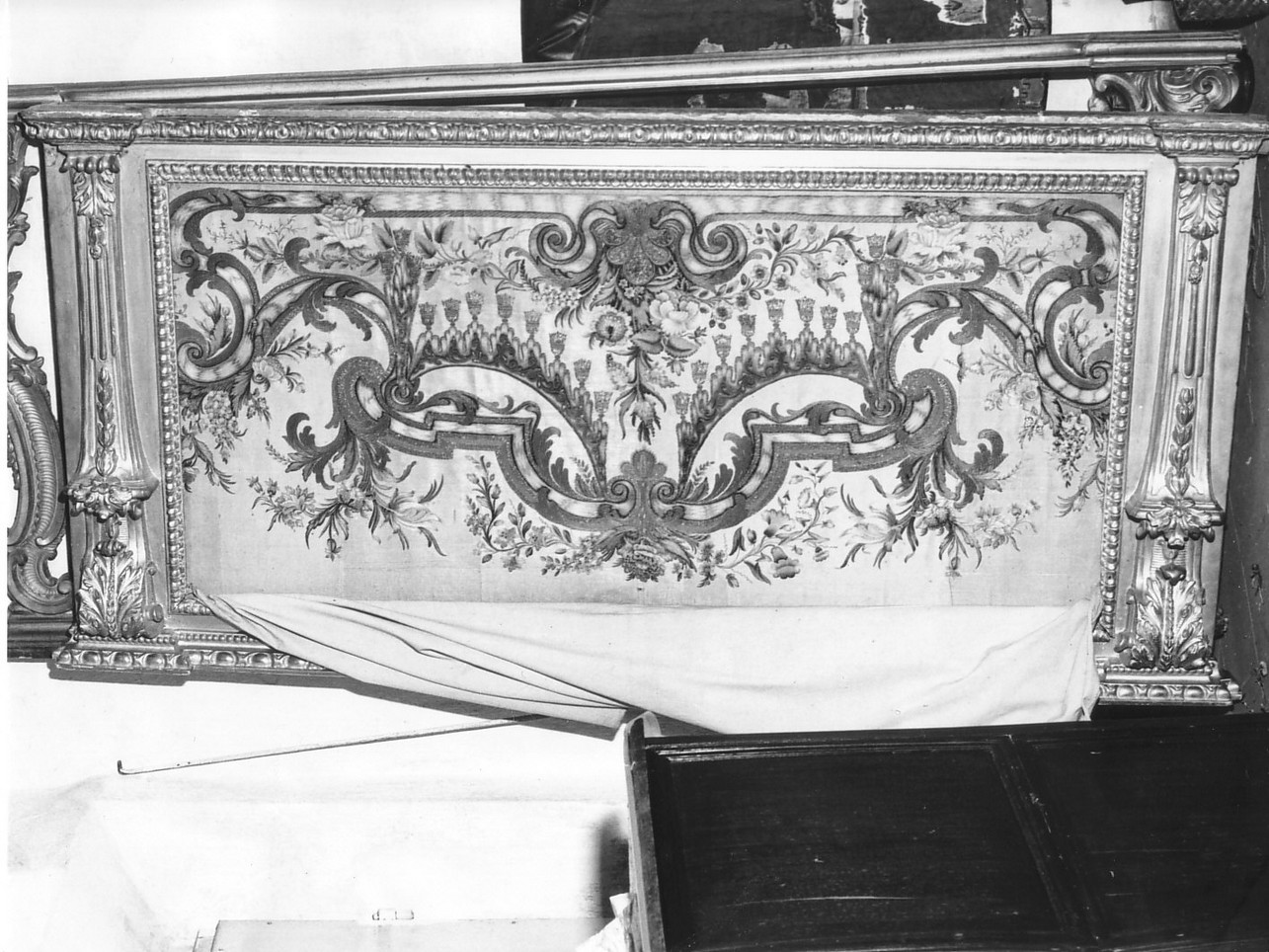 motivi decorativi vegetali (cornice di paliotto, opera isolata) - bottega ligure (fine/inizio secc. XVIII/ XIX)