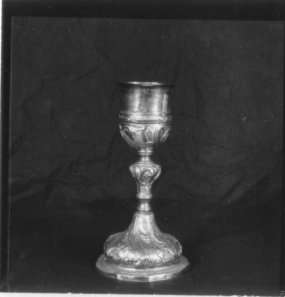 motivi decorativi vegetali (calice, opera isolata) - bottega ligure (metà sec. XVIII)