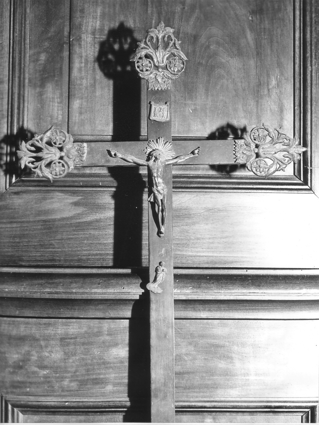 Cristo crocifisso (croce d'altare, opera isolata) - bottega ligure (secc. XVIII/ XIX)