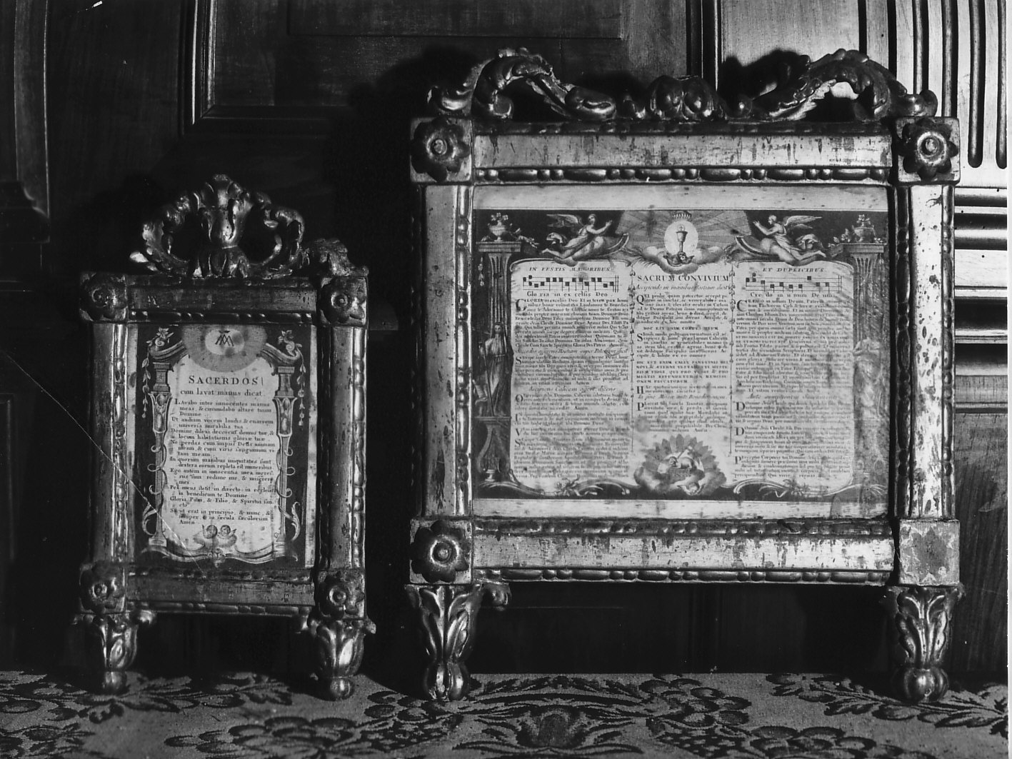 motivi decorativi vegetali (servizio di cartagloria, insieme) - bottega ligure (sec. XIX)