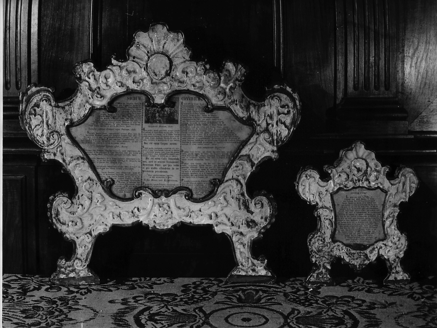 motivi decorativi vegetali (servizio di cartagloria, insieme) - bottega ligure (secc. XVIII/ XIX)