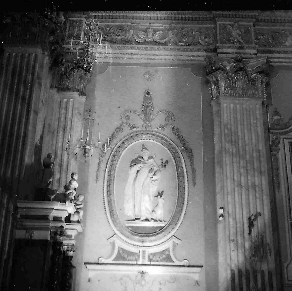 San Domenico (medaglione ornamentale, serie) - bottega italiana (inizio sec. XIX)