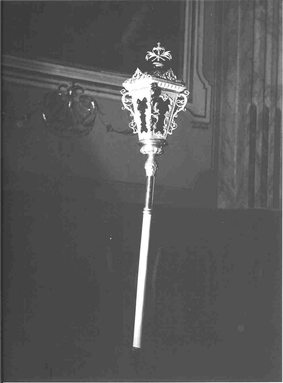 lanterna processionale, serie - bottega italiana (sec. XX)