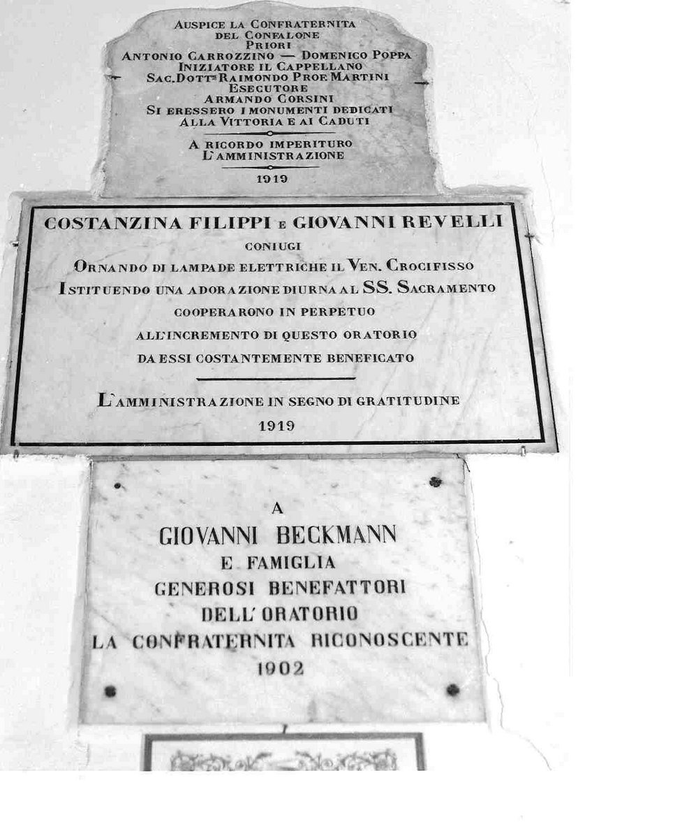 lapide, opera isolata - bottega italiana (sec. XX)