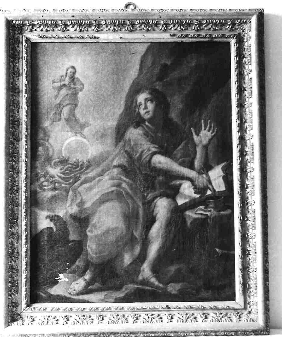 San Giovanni Evangelista in Patmos (dipinto, opera isolata) - ambito ligure (seconda metà sec. XVIII)