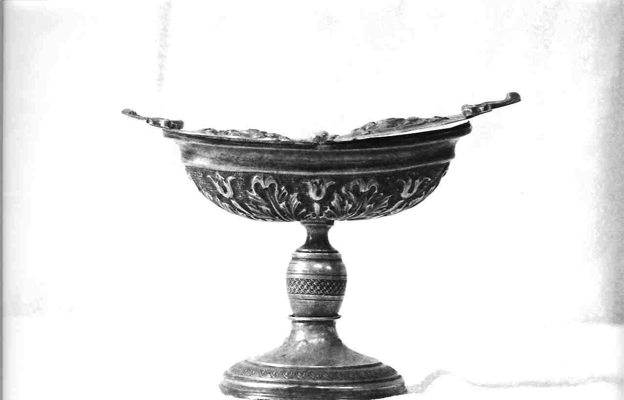 navicella portaincenso, opera isolata - bottega italiana (sec. XVIII)