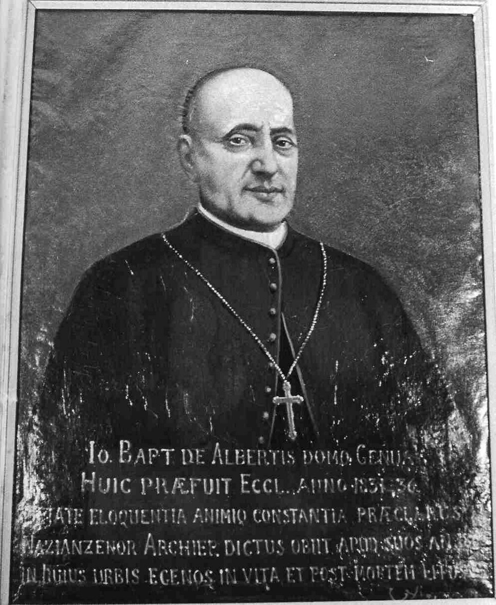 vescovo (dipinto, opera isolata) di Vivaldi Pietro (fine sec. XIX)